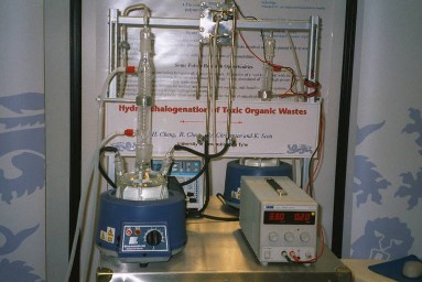 HDH reactor exhibited at the launch of the NE Science and Industry Council in July 2002